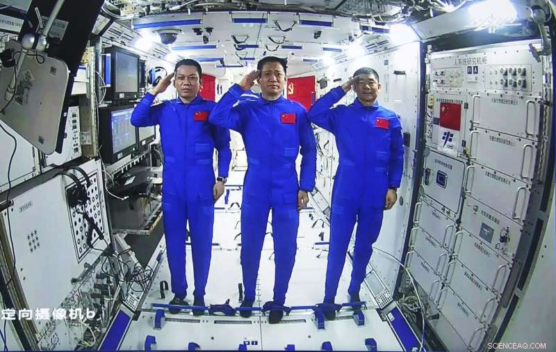 Chinese Astronauts Perform First Extravehicular Activity on New Space Station