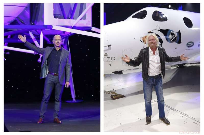 Bezos & Branson to Take Personal Rockets into Space