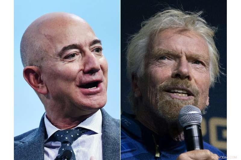 Branson & Bezos Prepare for Historic Space Launch