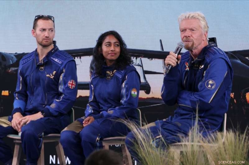 Richard Branson Achieves Historic Spaceflight in His Own Rocket