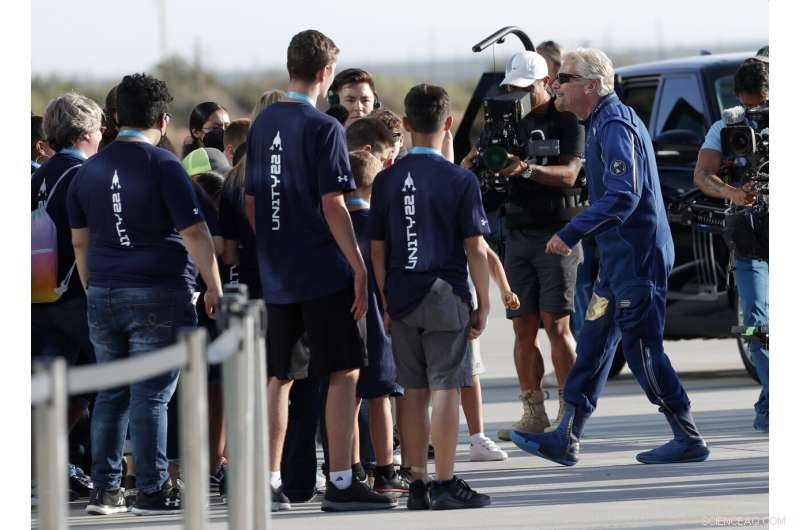 Richard Branson Achieves Historic Spaceflight in His Own Rocket