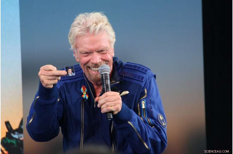 Richard Branson Achieves Historic Spaceflight in His Own Rocket