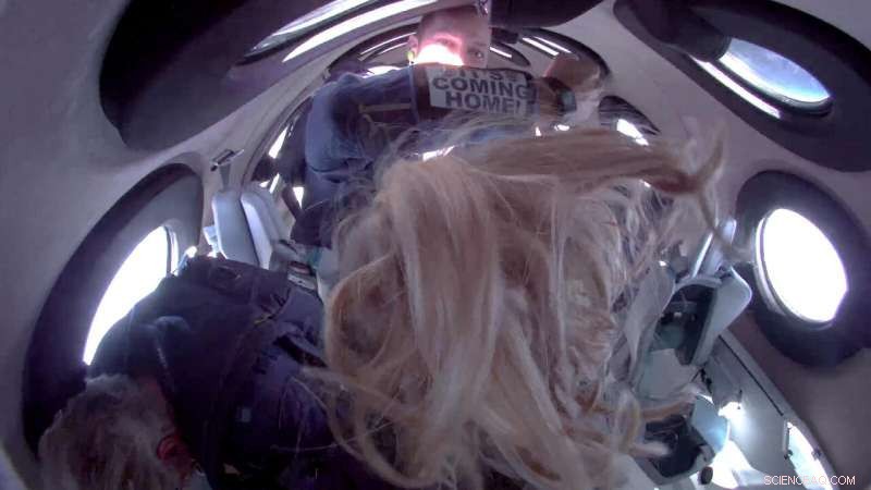 Richard Branson Achieves Historic Spaceflight in His Own Rocket