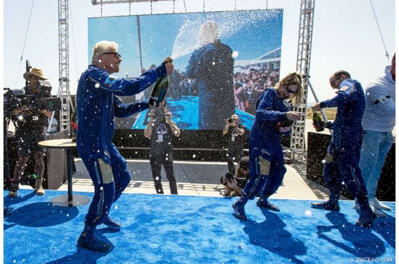 Richard Branson’s Spaceflight Boosts Optimism in New Mexico