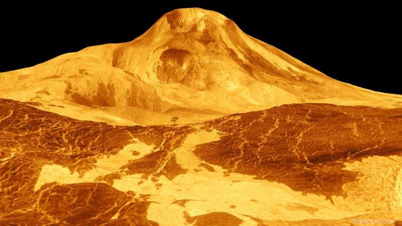 Cornell Study Finds Evidence of Explosive Volcanism on Venus