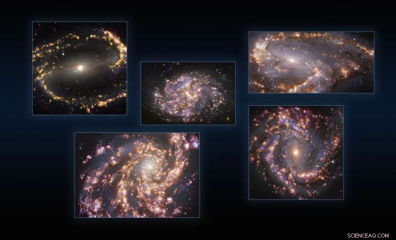 ESO Unveils Stunning MUSE Images of Nearby Galaxies