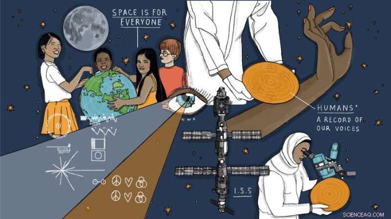 HUMANS Project Sends Universal Message of Unity and Peace into Space