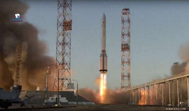 Russia Successfully Launches Nauka Lab Module to the International Space Station