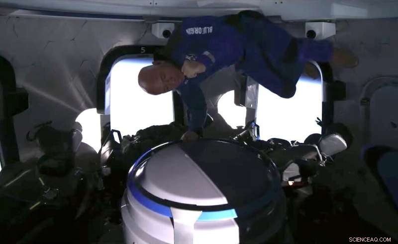 Jeff Bezos Embarks on Blue Origin’s First Crewed Spaceflight
