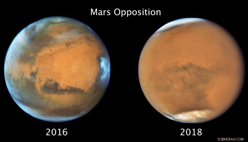 2018 Martian Global Dust Storm Triggers Early Spring in Southern Hemisphere