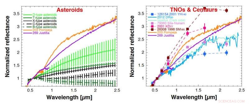 Red Asteroids Resemble Trans‑Neptunian Objects: New Discovery in the Asteroid Belt