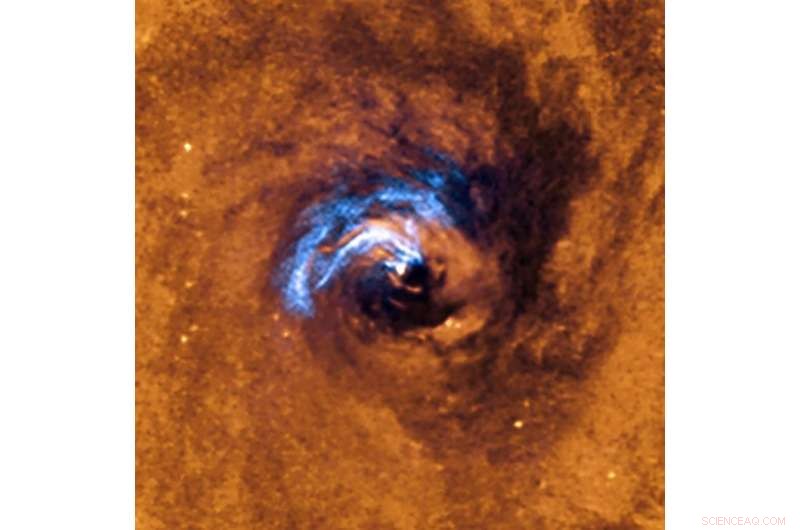 Astronomers Reveal Novel Process of Feeding Black Holes