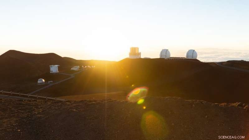 Maunakea’s Subaru Telescope Live Camera Captures Rare Meteor Cluster