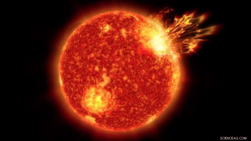 NASA Model Reveals Nearby Star Mirroring Our Sun’s Youth
