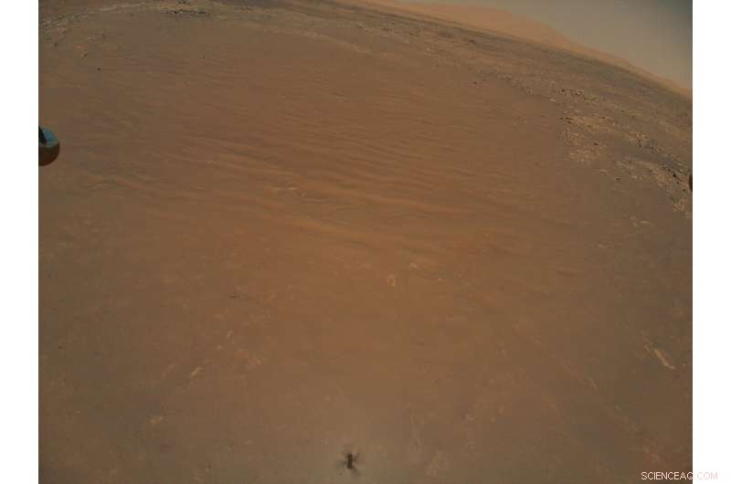 Ingenuity Mars Helicopter Captures Stunning View of Perseverance Rover