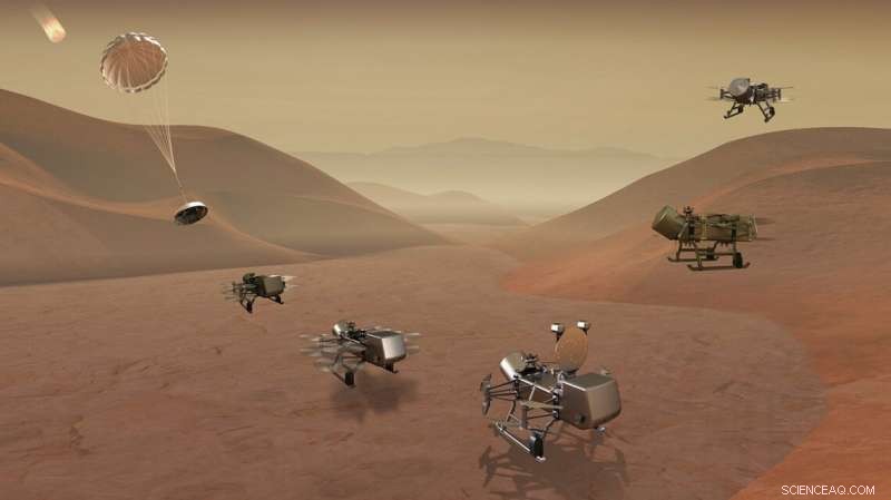 Dragonfly Mission to Titan Unveils Ambitious Scientific Goals