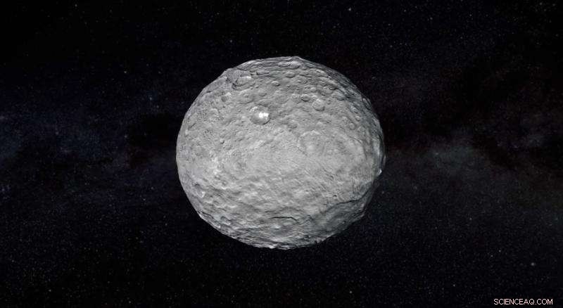 Evidence of Icy Crust on Ceres Detected at Occator Crater