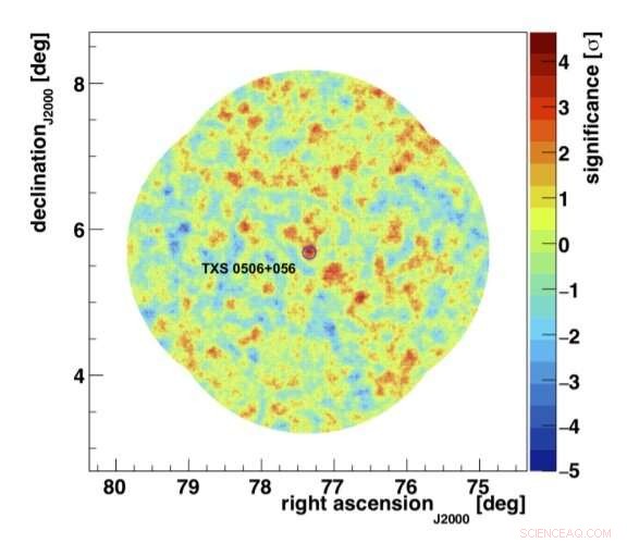 International Team Analyzes Gamma‑Ray Emission from Blazar TXS 0506+056 Using VERITAS