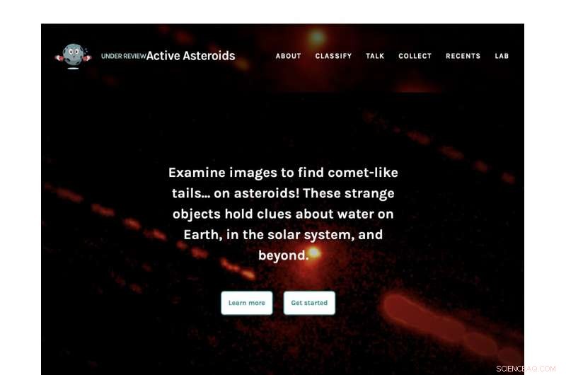 Doctoral Researcher Invites Volunteers to Identify Active Asteroids