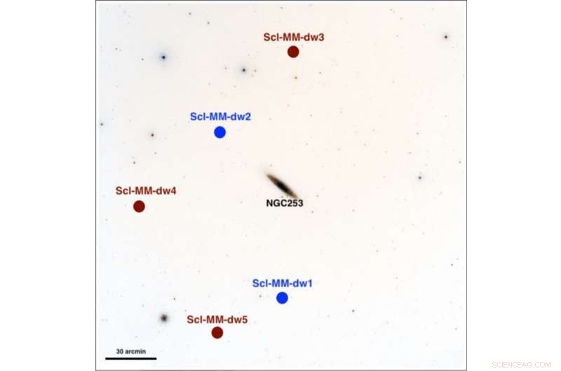 Astronomers Discover Three Ultra-Faint Dwarf Galaxies Near NGC 253