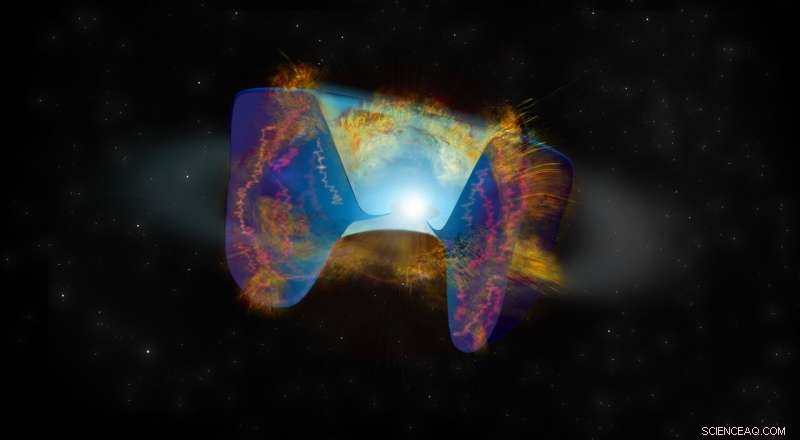 Stellar Collision Reveals Black Hole–Induced Supernova Explosion