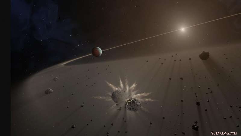 Missing Mantle Mystery: Why Impact Debris Disappeared from the Solar System