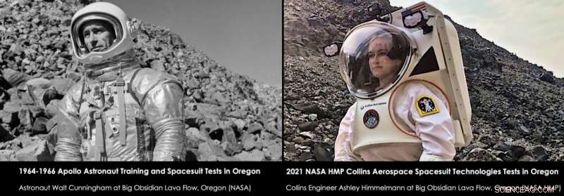New Spacesuit Technology Tested at Historic Apollo Training Sites in Oregon