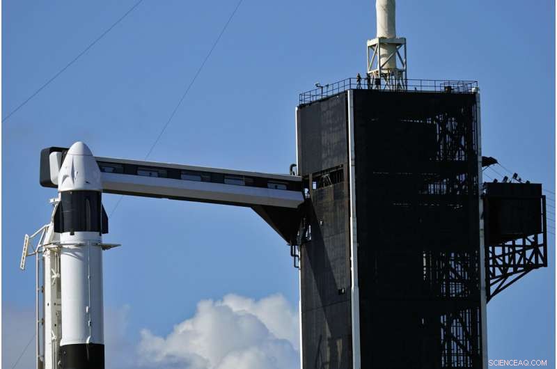 SpaceX Sets Stage for Night Launch of First Private Mission with Four Passengers