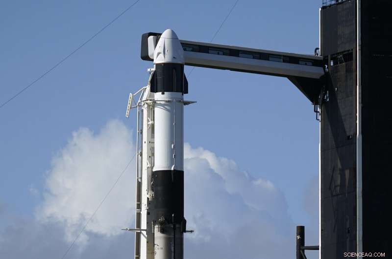 SpaceX Sets Stage for Night Launch of First Private Mission with Four Passengers