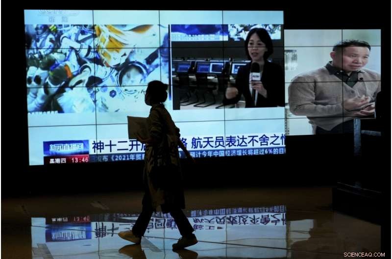 Three Chinese Astronauts Return to Earth After 90-Day Mission on Space Station