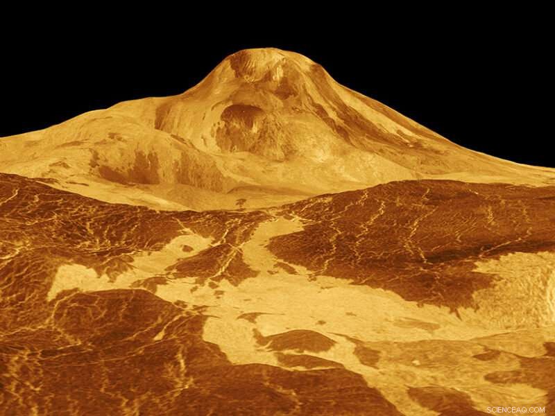 New Research Suggests Venus Remains Volcanically Active