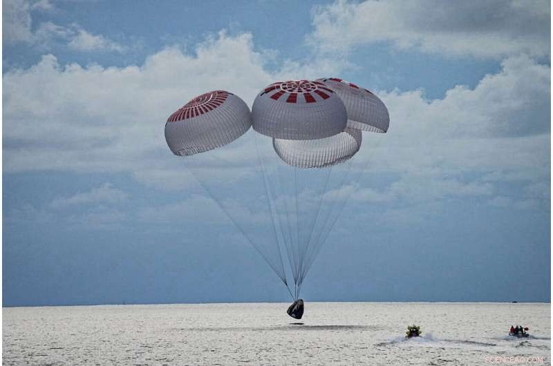 SpaceX Inspiration4 Mission Ends with Safe Splashdown