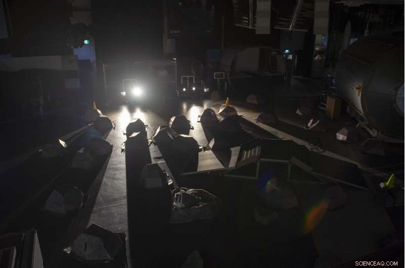 ESA Recreates Moon’s Polar Landscape for Rover Competition Training