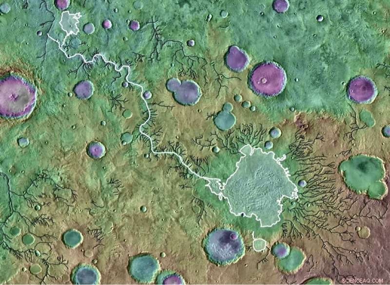 Rapid Floods from Crater Overflows Sculpted Mars  Landscape