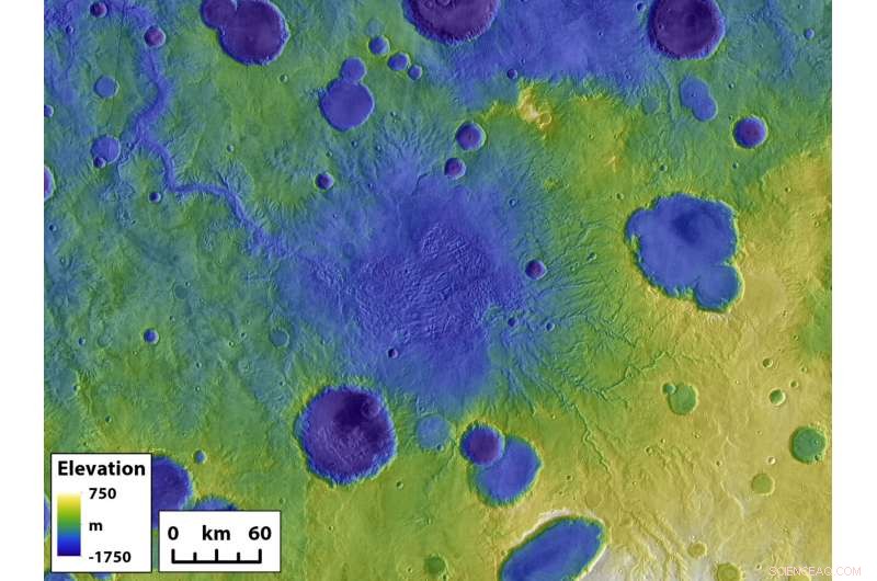 Rapid Floods from Crater Overflows Sculpted Mars  Landscape
