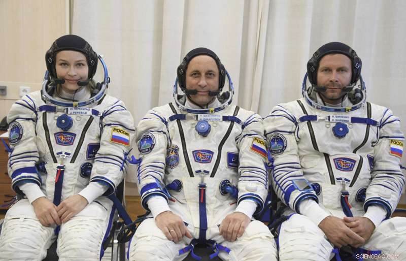 Russia Prepares Film Crew for Historic First Space Movie
