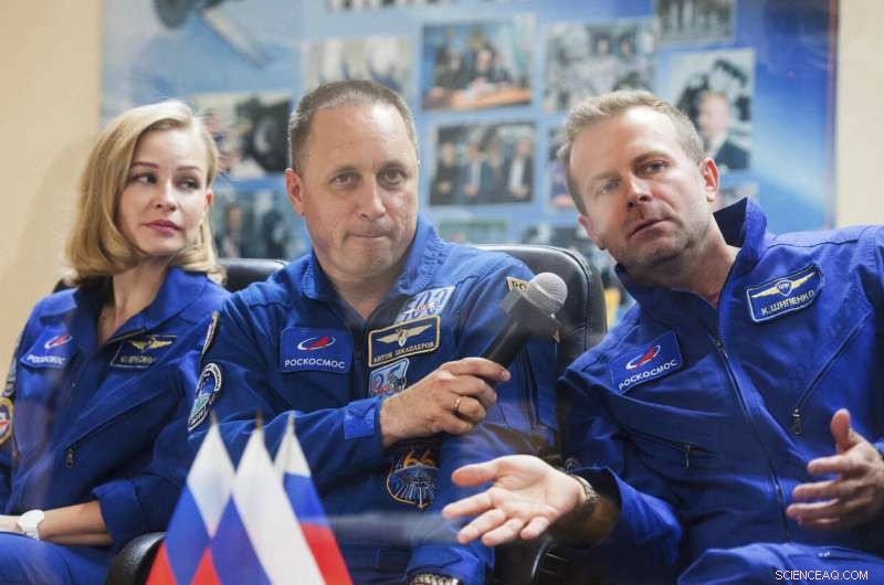 Russia Prepares Film Crew for Historic First Space Movie