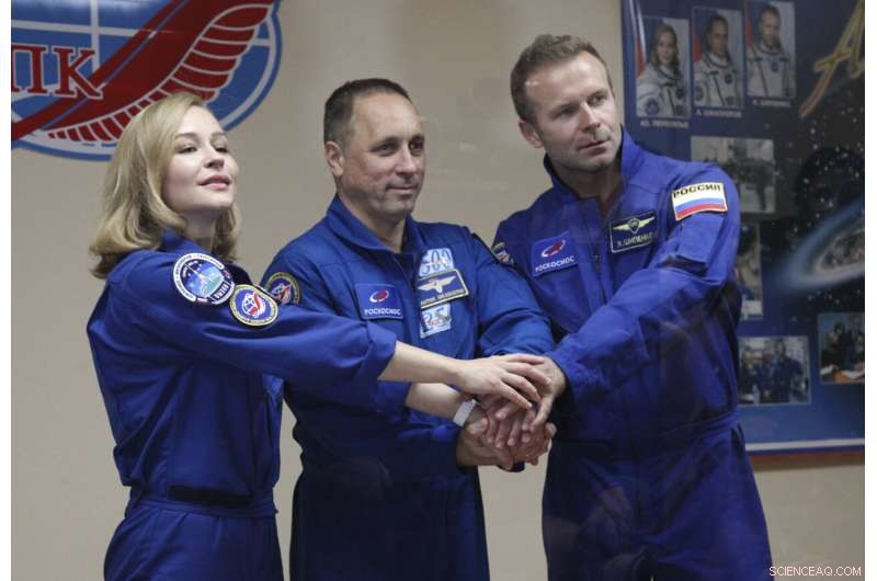 Russia Prepares Film Crew for Historic First Space Movie