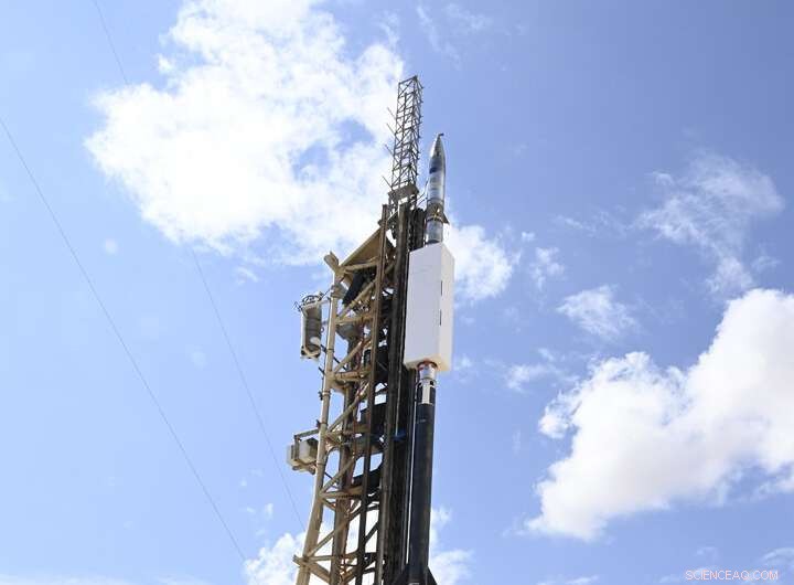 NASA’s CLASP Rocket Mission Captures Sun’s Magnetic Field Snapshot