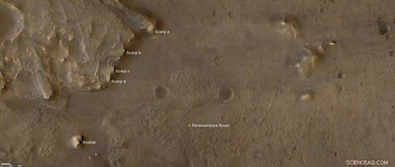 Perseverance Rover Images Reveal Jezero Crater as Ancient Martian Lake