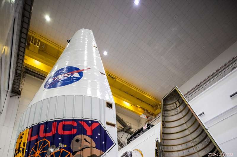 NASA’s Lucy Spacecraft Prepares for Oct. 16 Launch