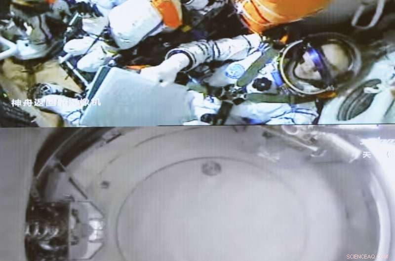 China s Shenzhou‑13 Crew Docks at First Permanent Space Station