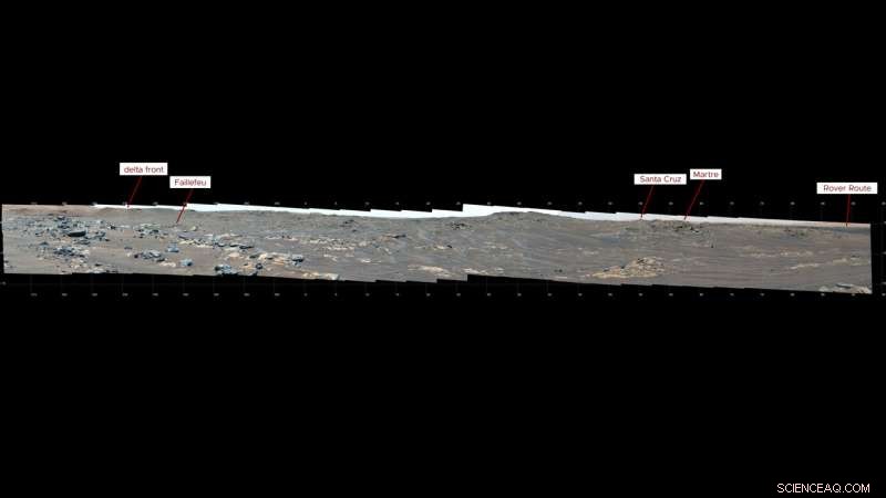 Perseverance Reveals Ridges of South Séítah: A Detailed Mars Panorama