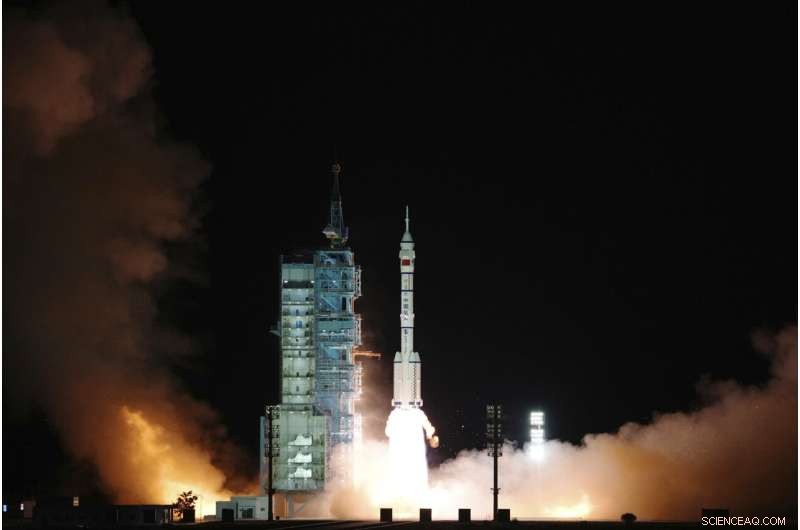 China Sends Three Astronauts on Record‑Setting Six‑Month Mission to New Space Station