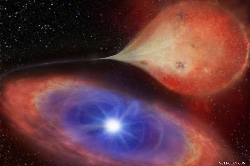 White Dwarf Flickers On and Off for First Time, Unveiling New Stellar Phenomenon