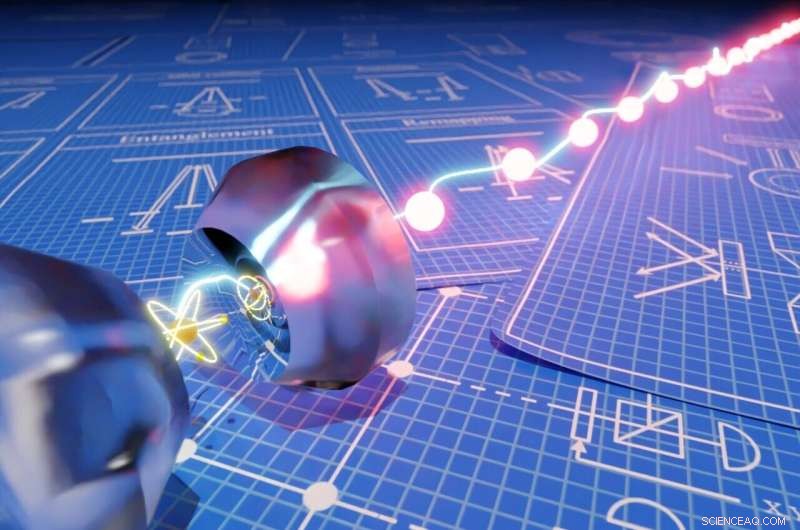 Physicists Achieve Efficient Entanglement of Over a Dozen Photons, Advancing Quantum Computing