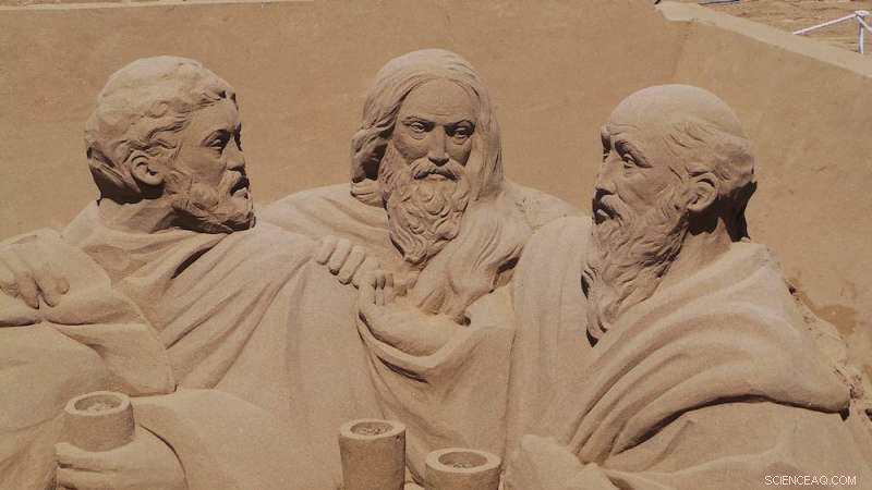 Sandcastle Engineering: How Water, Air, and Sand Build Strong Structures