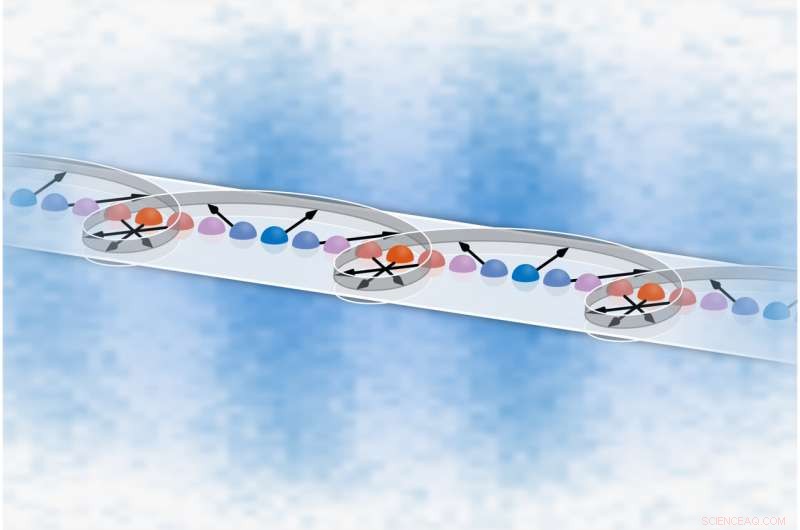 Long-Lived Phantom Helix States Observed in Heisenberg Quantum Magnets