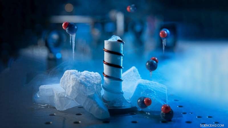 Quantum Revelations: Nanokelvin Microwave Freezer Traps NaK Molecules