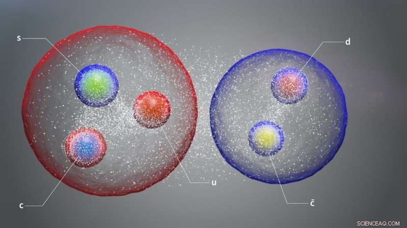 LHCb Detects Three Novel Exotic Particles, Including First Tetraquark Pair and New Pentaquark
